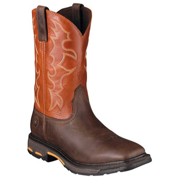 Ariat Other - Ariat Workhog Wide Square Toe Pull on Work Boots for Men